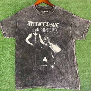 Fleetwood Mac Rumors Mineral Wash Shirt L